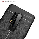 OnePlus 8 Pro      Leather Texture Case    Black