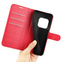 Oneplus 10 Pro      Pu Wallet Case    [Red]