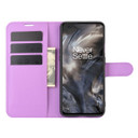 Oneplus Nord      Pu Wallet Case    [Purple]