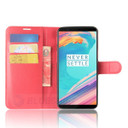 Oneplus 5T      Pu Wallet Case    [Red]
