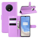 Oneplus 7T      Pu Wallet Case    [Purple]