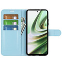 Oneplus Nord Ce 3 Lite      Pu Wallet Case    [Lightblue]