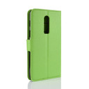 Oneplus 6      Pu Wallet Case    [Green]