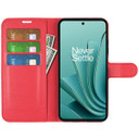 Oneplus Nord 3      Pu Wallet Case    [Red]