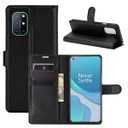 Oneplus 8T      Pu Wallet Case    [Black]