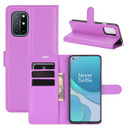 Oneplus 8T      Pu Wallet Case    [Purple]