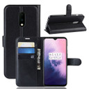 Oneplus 7      Pu Wallet Case    [Black]