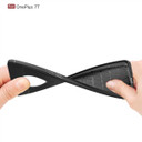 OnePlus 7T      Leather Texture Case    Navy