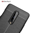 OnePlus 8      Leather Texture Case    Red