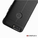 OnePlus 5      Leather Texture Case    Red