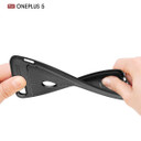 OnePlus 5      Leather Texture Case    Red