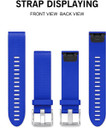 Garmin fenix 7S      Silicone Strap   Blue