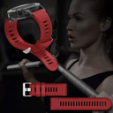Garmin Fenix 7X Pro      Silicone Strap   Red