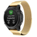 Garmin fenix 7      Milanese Loop Strap   Gold