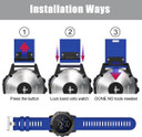 Garmin fenix 7X      Silicone Strap   Blue