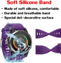 Garmin fenix 7      Silicone Strap   Purple