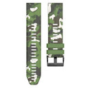 Garmin fenix 6X      Silicone Strap   Camouflage_Green