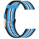 Garmin Venu 3S      Nylon Strap   Black/LightBlue