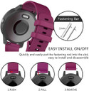 Garmin Venu 2      Silicone Strap   Maroon
