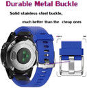 Garmin fenix 6      Silicone Strap   Blue