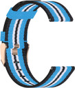 Garmin Venu      Nylon Strap   Black/LightBlue