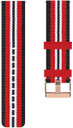 Garmin Venu 2 Plus      Nylon Strap   Black/Red