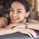 Garmin Lily 2      Silicone Strap   Purple