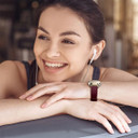 Garmin Lily 2      Silicone Strap   Maroon