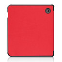 Kobo Libra Colour  Folio PU Leather Case Red