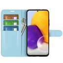 Samsung Galaxy A73 5G      Pu Wallet Case    [Lightblue]