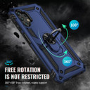 Samsung Galaxy A13 4G      Military Armour Ring Case    Navy