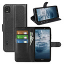 Nokia C2 (2Nd Edition)      Pu Wallet Case    [Black]