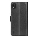 Nokia C2 (2Nd Edition)      Pu Wallet Case    [Black]