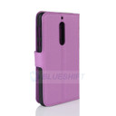 Nokia 5      Pu Wallet Case    [Purple]