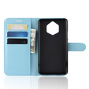 Nokia 9 Pureview      Pu Wallet Case    [Lightblue]