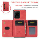 Samsung Galaxy S20 Ultra      Magnetic Wallet    Red