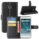 Nokia 2      Pu Wallet Case    [Black]