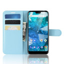Nokia 7.1      Pu Wallet Case    [Lightblue]
