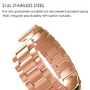 Samsung Gear S2 Classic      Stainless Steel Strap   RoseGold