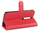 Nokia 6.1      Pu Wallet Case    [Red]