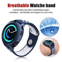 Samsung Gear S2 Classic      Silicone Strap   Navy/White