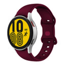 Samsung Galaxy Watch 5 Pro      Silicone Strap   Maroon