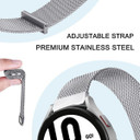 Samsung Galaxy Watch 5      Milanese Loop Strap   Silver