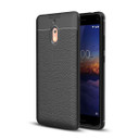 Nokia 2.1 Leather Texture Case Black