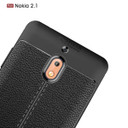 Nokia 2.1 Leather Texture Case Black