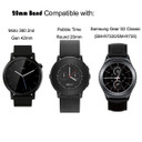 Samsung Gear S2 Classic      PU Leather Strap   Black