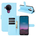 Nokia 5.4      Pu Wallet Case    [Lightblue]