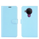 Nokia 5.4      Pu Wallet Case    [Lightblue]