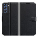 Samsung Galaxy S21 Fe 5G      Pu Wallet Case    [Black]