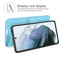 Samsung Galaxy S21 Fe 5G      Pu Wallet Case    [Lightblue]